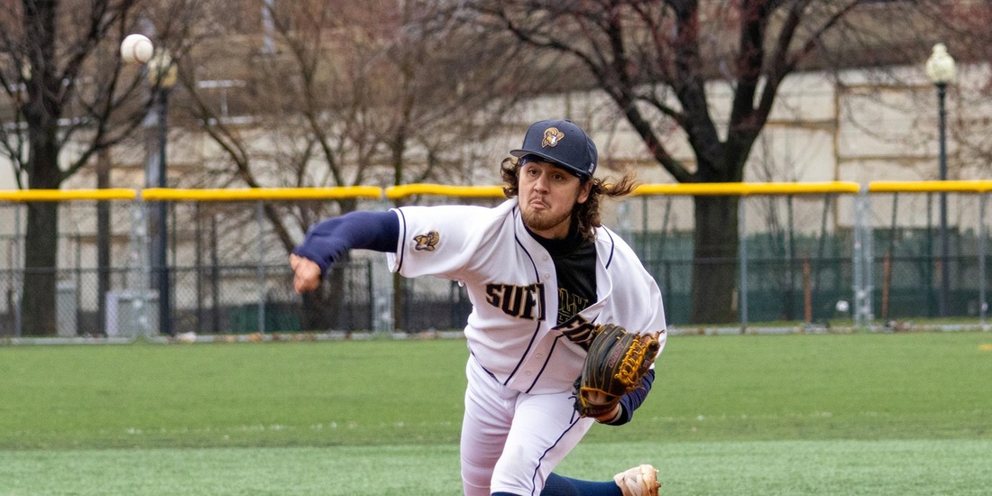 Salbego Shoves Complete-Game, Baseball Takes Game One over WNE, 10-5