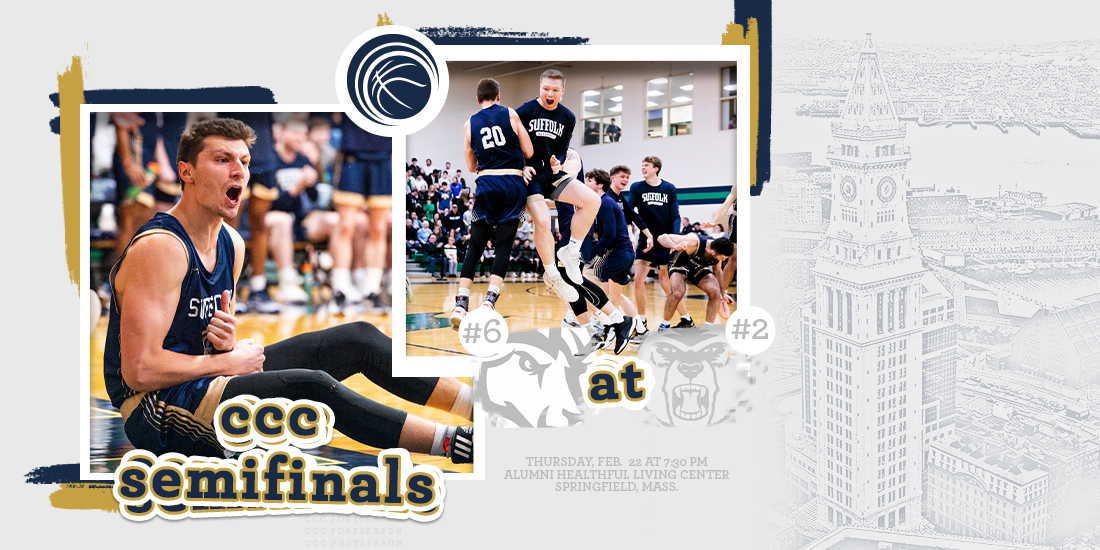 CCC Semis Sends Men&rsquo;s Basketball to Western New England Thursday