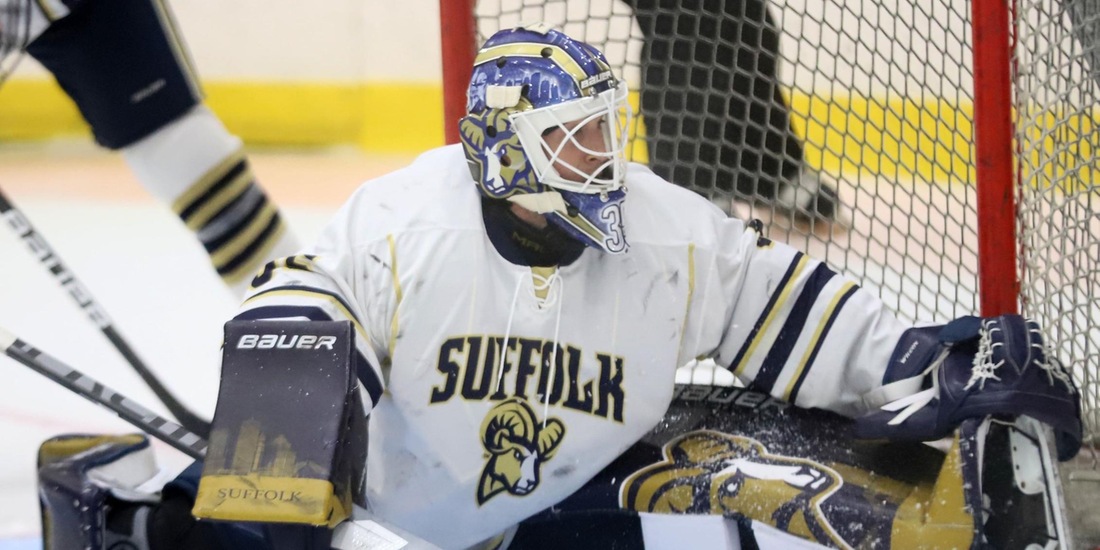 Wilcox Stands Tall, Men&rsquo;s Hockey Falls at No. 15 Endicott in Road Finale, 5-3