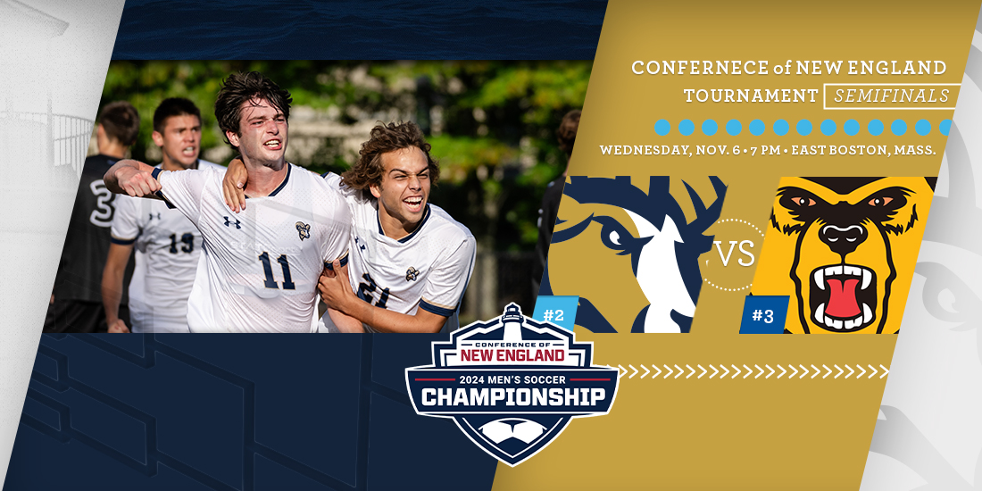 Men&rsquo;s Soccer Hosts Western New England in CNE Semis Wednesday