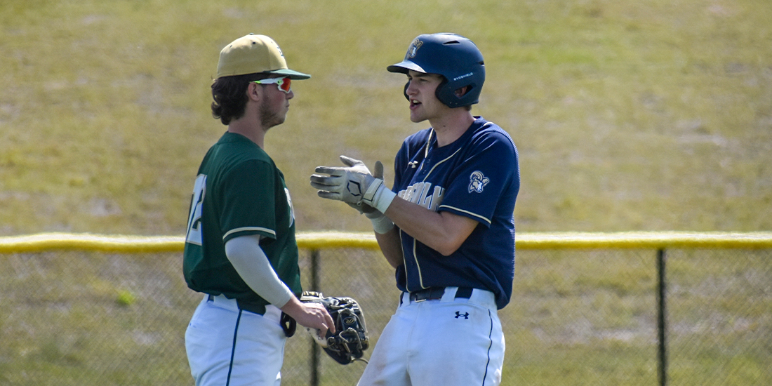 Fifth Inning Sends Baseball to 8-2 Game 1 Win Over Elms