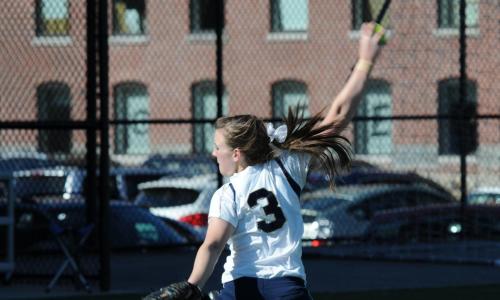 Softball Falls to JWU in GNAC Opener
