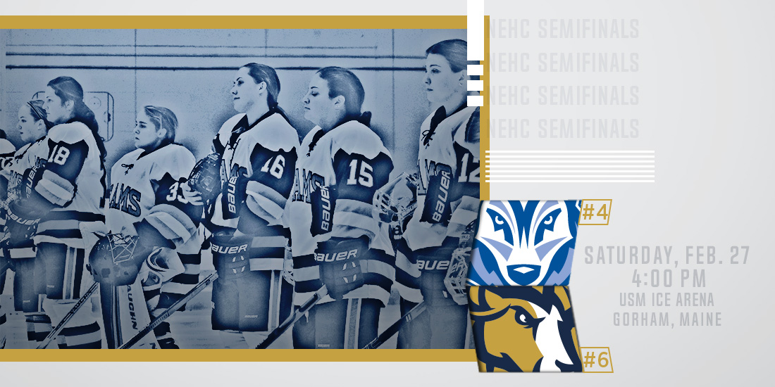 NEHC Semifinals Ships Women&rsquo;s Hockey to Southern Maine Saturday