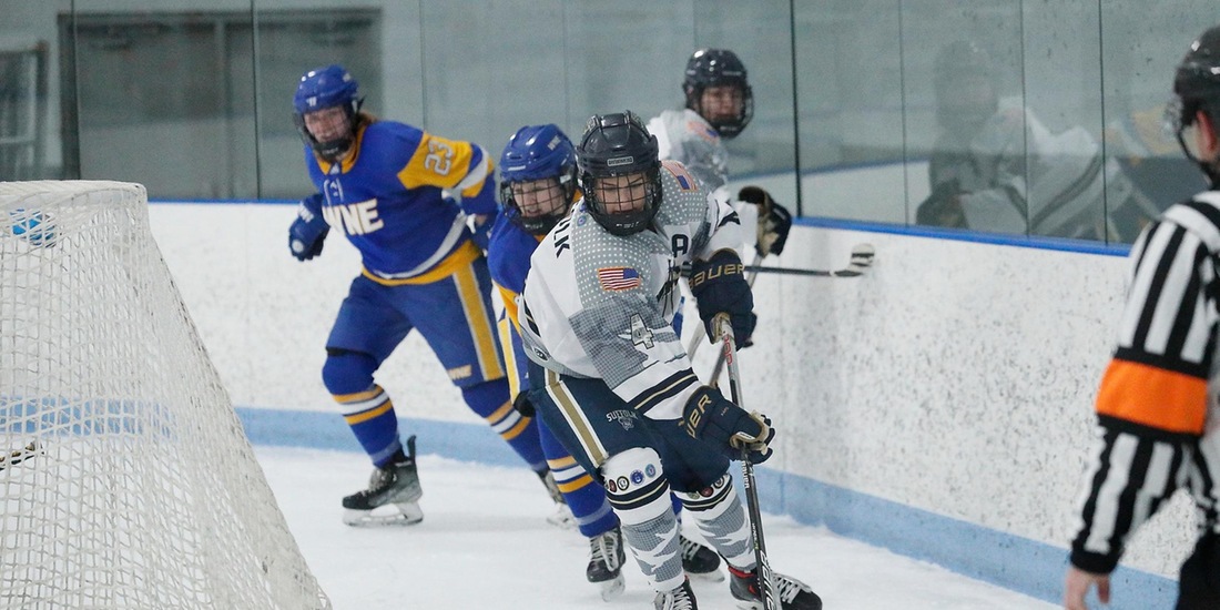 Women&rsquo;s Hockey Forces 2-2 Tie at UNE