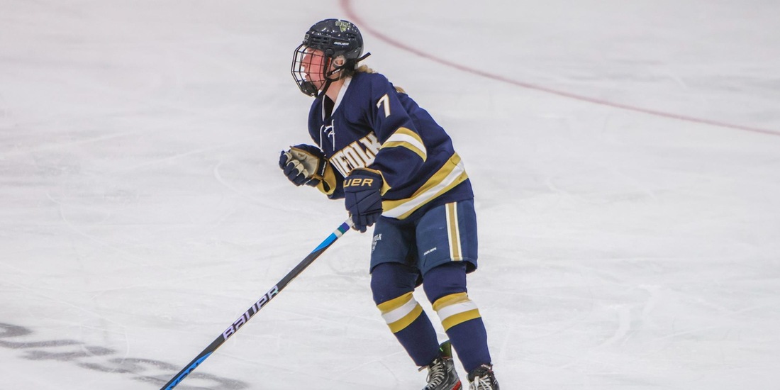 Women&rsquo;s Hockey Hosts Curry in Regular Season Finale