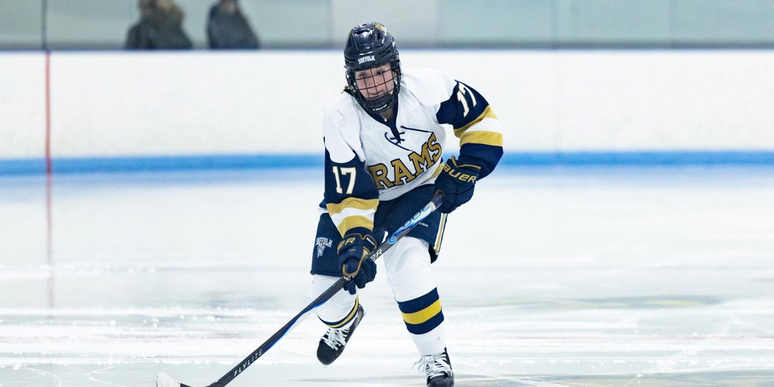 Women&rsquo;s Ice Hockey Treks to UNE for CNE First Round Wednesday