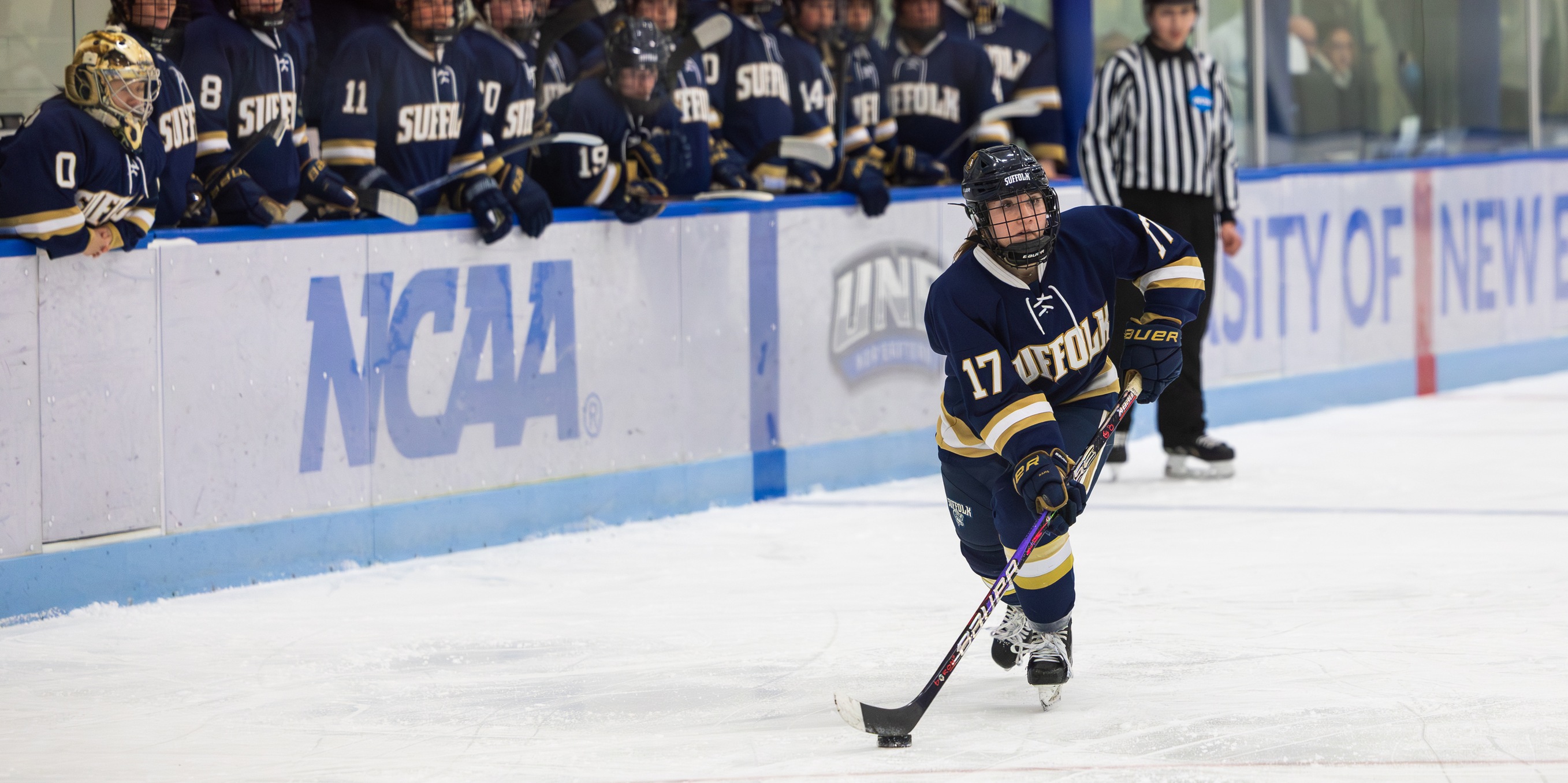 UNE Ends Women&rsquo;s Ice Hockey&rsquo;s Season in CNE First Round, 6-2