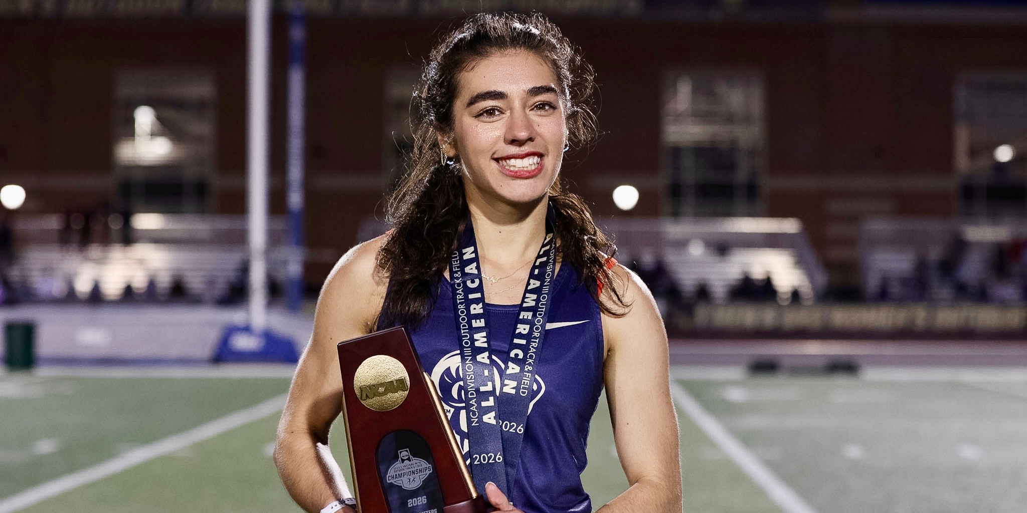 Historic Performance: Moukaddem Races to Outdoor Track & Field All-American